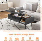 Sweetcrispy Coffee Table Lift Top Coffee Tables - Image 6