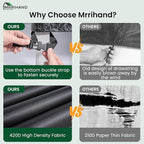 Mrrihand Chaise Lounge Cover, Patio Furniture Covers, Patio Lounge Chair Cover - Image 3