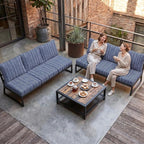 12Pcs Patio Cushion Covers Stretch Outdoor Furniture Protector Slipcovers | - Image 6