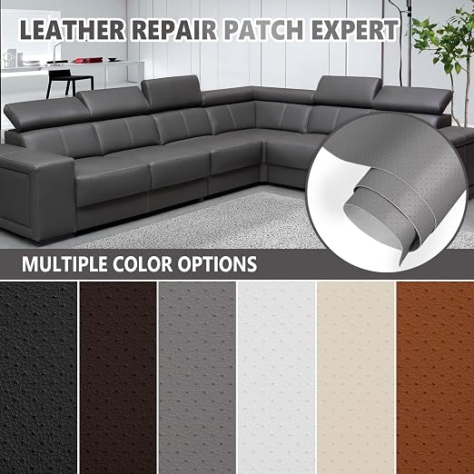 Leather Repair Patch, Breathable Perforated Self Adhesive Repair Patch - Image 2
