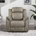 Lexicon Recliner Chair, Home Theater Seating, Manual Polished Microfiber by Lexicon
