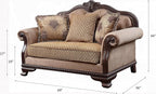 4PS Traditional Collection Living Room Set Formal Luxury Sofa Set Includes Sofa - Image 6