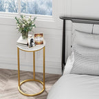 C Shaped End Table, Couch Side Tables - Image 7