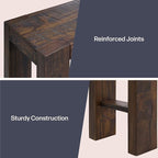 Alaterre Furniture Classic Solid Wood Console Table - Image 5
