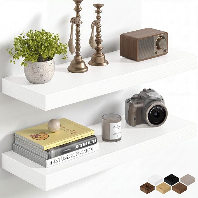 Fun Memories 24Inch Floating Shelves by FunMemories