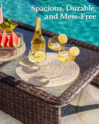 HILLGA 8-Piece Luxury Patio Furniture Set - Image 8