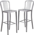 Flash Furniture Gael 30" Commercial Metal Barstools by FlashFurniture