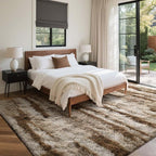 7x10 Ft Extra Large Shag Rugs for Living Room, Tie Dyed Ultra Soft Fluffy Furry - Image 3