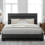 Allewie King Bed Frame Platform Bed by Allewie
