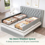 LARMACE King Size Bed Frame - Image 4