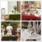 BALCONY & FALCON Rectangular Table Cloth Water Resistant Washable Double-Sided - Image 7
