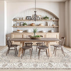10x14 Washable Vintage Area Rug - Image 7