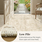 8x10 Ft Large Area Rugs for Living Room, Soft Non-Slip Machine Washable Rug - Image 7