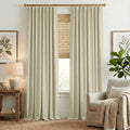 NICETOWN Room Darkening Bedroom Curtains 84 inches Long, Pinch Pleated Curtains by NICETOWN