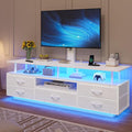 BTHFST TV Stand with Mount for 45/55/65/70 inch TVs, 51.2" LED TV Stand with by BTHFST