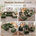 135" Modular Sectional Sofa - Image 7