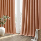 100% Blackout Curtains 84 Inch Length 2 Panels Set - Image 10
