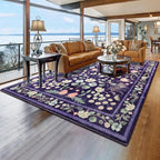 Area Rugs for Living Room, 6x9 Washable Vintage Rug for Bedroom, Non-Slip - Image 8