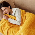 Exclusivo Mezcla Large Waffle Fleece Throw Blanket - Image 2