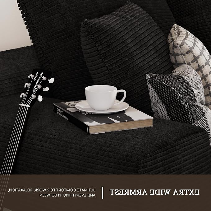 104" Convertible Sectional Couch - Image 6