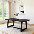 Plank+Beam 72 Inch Farmhouse Dining Table, Solid Wood Rustic Kitchen Table by PlankBeam