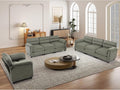 HAOMARKETS Corduroy Sofa Set, Upholstered Armchair and 3-Seater Sofa Sofa Set by HAOMARKETS