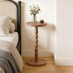 Small Side Table, Rubberwood‌ Drink Table - Image 6