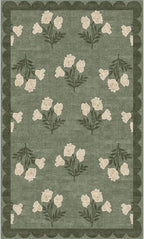3x5 Floral Entry Rug - Image 7
