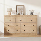 GarveeHome 7 Drawer Dresser for Bedroom, Modern Long Storage Dresser Organizer - Image 4