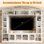 Merax 95" Entertainment Center for TVs up to 80", All-in-One TV Stand - Image 6
