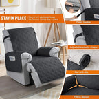 VANSOFY 100% Waterproof Recliner Chair Covers, Recliner Cover Non-Slip Dog - Image 3