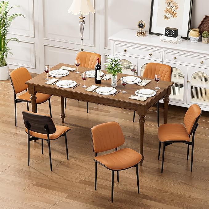YaFiti Dining Chairs Set of 8, Mid Century Modern Dining Room and Kitchen Chairs - Image 7