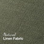 MIULEE Linen Fringe Decorative Euro Throw Pillow Covers Olive Green 28x28 | Set - Image 5