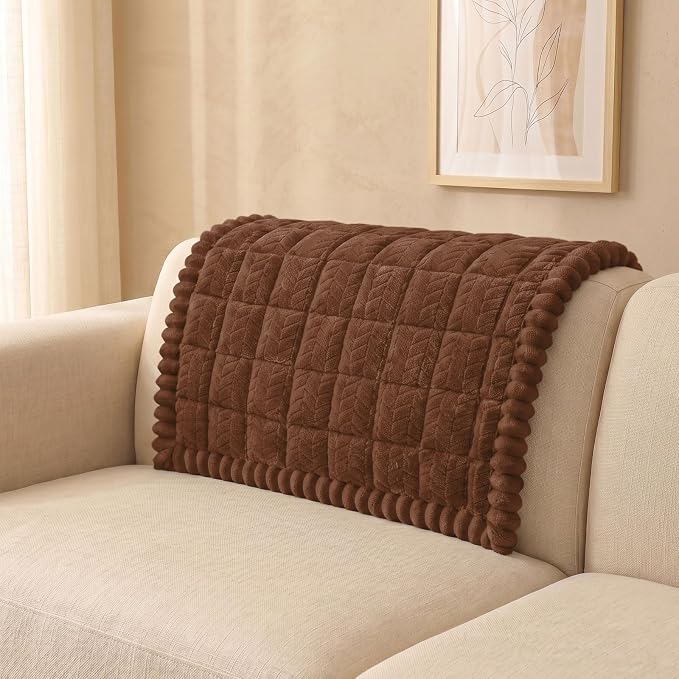 Smiry Couch Cover for Dogs, Non Slip Fuzzy Pet Sofa Arm Covers Washable | Sofa by Smiry