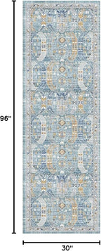 Madane Kitchen Runner 2'6''x8' Soft Rug Runners - Image 2