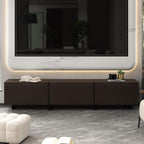 AIEGLE 71.7" W TV Stand with 3 Flip-Down Drawers, Modern Entertainment Center by AIEGLE