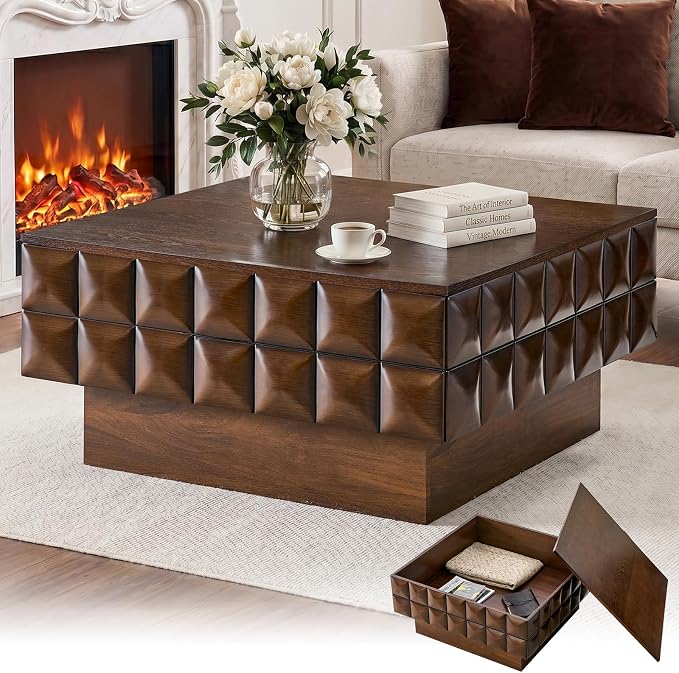 31.89" Square Coffee Table by Unknown