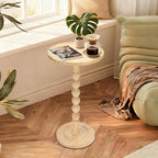 Round Side Table for Small Spaces, Drink Table - Image 2