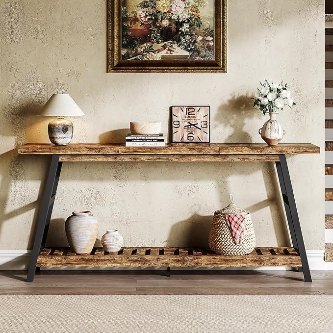ChooChoo 70.9 Inch Long Console Tables - Image 4