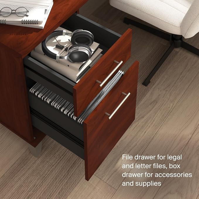Bush Home 72-Inch L-Shaped Sit to Stand Desk - Image 6