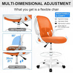 Primy Drafting Chair Tall Office Chair - Image 5