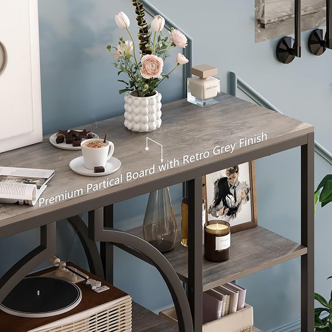 GiftGo 47" Industrial Console Tables - Image 3
