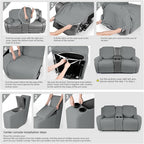 TAOCOCO Loveseat Recliner Cover - Image 6