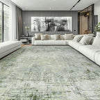 Aelenmu 10x14 Area Rugs for Living Room Dining Room Washable Green | Soft - Image 2