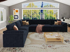 EASE MOOSE Oversized L Shape Sectional Couch, Extra Large Deep seat Gray - Image 4