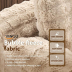 VINGLI Boneless Chaise Lounge Chair Indoor, 55.5" Deep Seat Sleeper Sofa Bed - Image 7