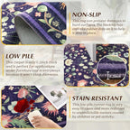 Area Rugs for Living Room, 6x9 Washable Vintage Rug for Bedroom, Non-Slip - Image 3