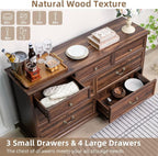 Joaxswe Farmhouse 54" 7 Drawers Dresser - Image 4