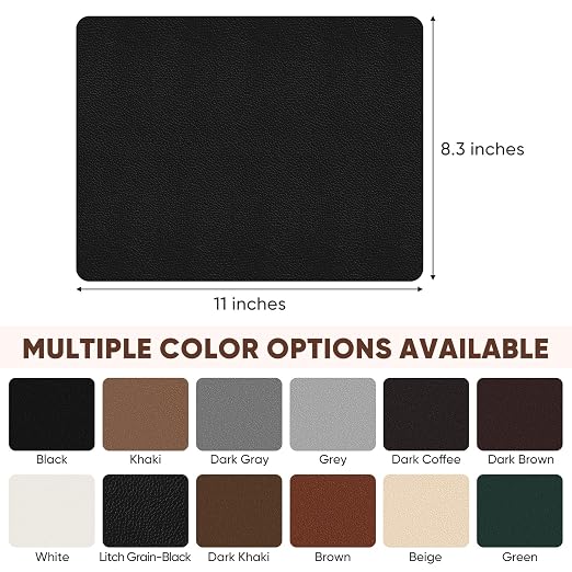 Leather Repair Patch Self Adhesive, 8.3″ x 11″ Vinyl Patch Kit, Leather Repair - Image 2