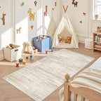 3x6 Runner Rug Non Slip, Washable Hallway Runner Rug, Nursery Room, Soft Runner - Image 3